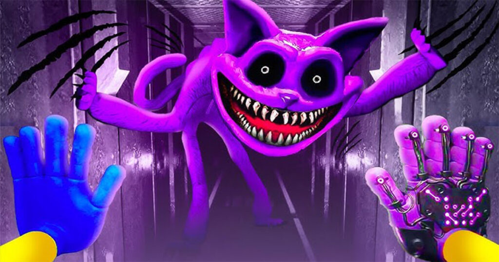 Huggy Wuggy and Catnap in horror house chapter 2